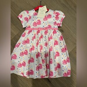 Rachel Riley Birthday Cake Dress Brand New 2T